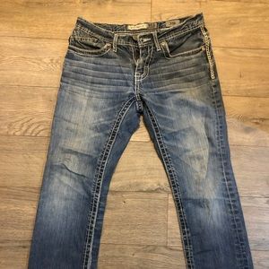Men’s buckle jeans